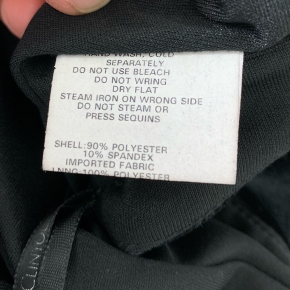 Vtg Jessica McClintock Gunne Sax Velour Long Gown Rainbow Sequin 90s Womens 11 - Picture 15 of 17